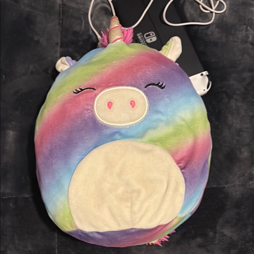 Squishmallows Rainbow Unicorn Plush